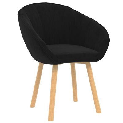 Homestoreking Dining room chair velvet black 10