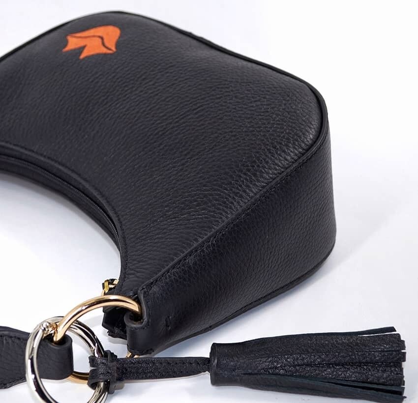 MIA orange Baguette-Tasche