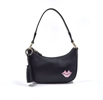 Sac baguette MIA rose 4