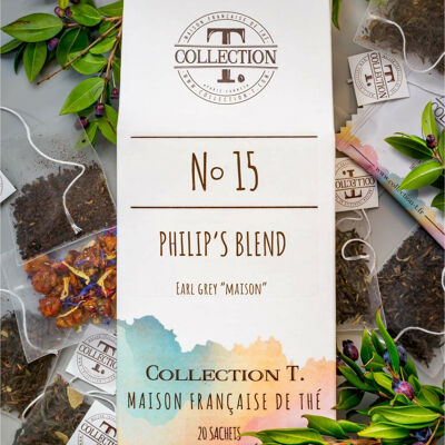 Black tea blend (Organic) - Philip's Blend - Mousselines 20 bags