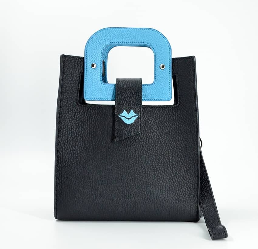 Himmelblaue ARTIST Handtasche