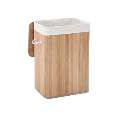 72 L bamboo laundry basket