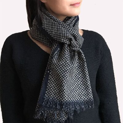 Japanese handmade cotton scarf