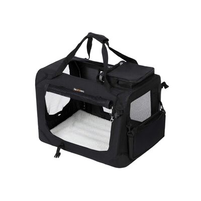 Homestoreking Foldable Transport Bag - 102 x 69 x 69 cm - Black