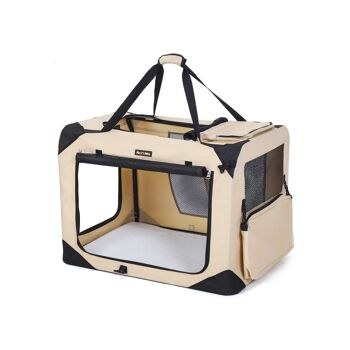 Sac de Transport Pliable Homestoreking - 60 x 40 x 40 cm - Beige 1