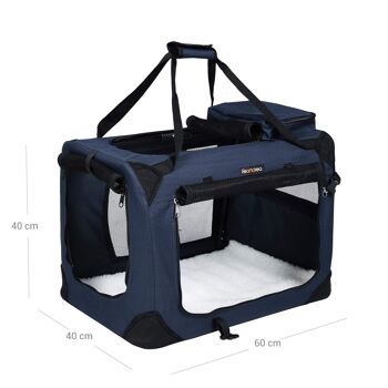 Sac de Transport Pliable Homestoreking - 60 x 40 x 40 cm - Bleu 7