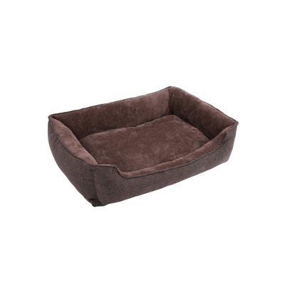 Homestoreking Wasbare Hondenmand met Kussen - 110 x 27 x 75 cm - Bruin