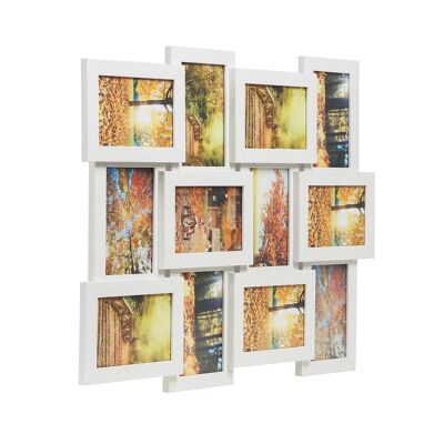 Homestoreking Photo Frame Collage - Bianco - 10 x 15 cm - Set da 12