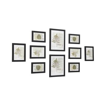 Cadre Photo Homestoreking - Noir - Lot de 10 1