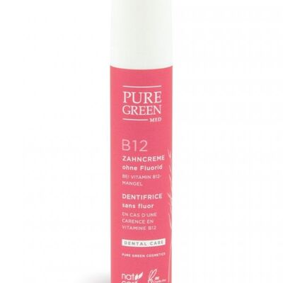 Pure Green MED | Basic Care | Zahncreme B12 ohne Fluorid