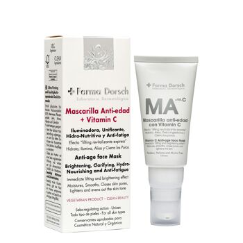 MASQUE VISAGE ANTI-ÂGE + VITAMINE C 1