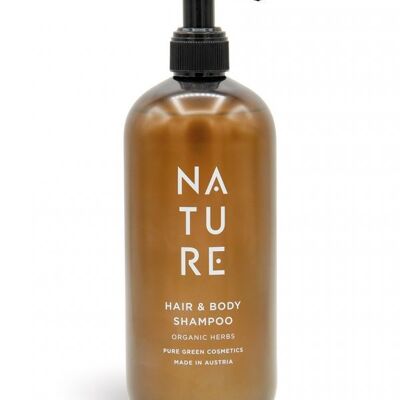 NATURE | Hair & Body Shampoo Organic Herbs 500 ml