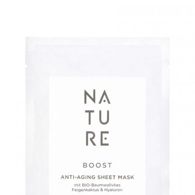 NATURE | Boost | Anti Aging Baumwoll Tuchmaske