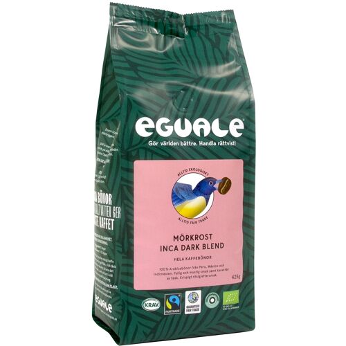 Eguale Inca Dark Blend, Hela bönor, mörkrost 425g