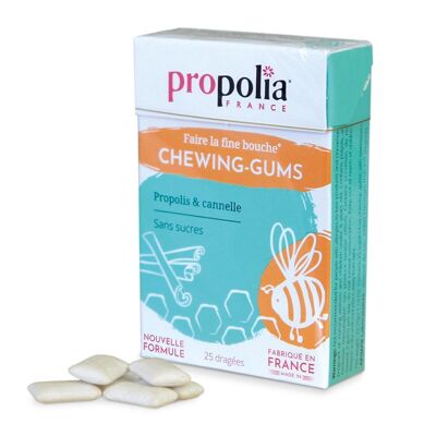 Chewing-gum - Propolis & Cannelle  - Présentoir de  20 boîtes