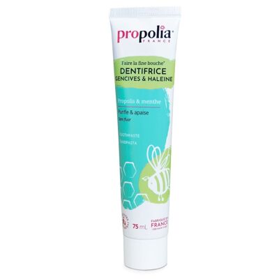 Toothpaste - Propolis, Mint, Cardamom & Rosemary - Without fluoride - 75 ml