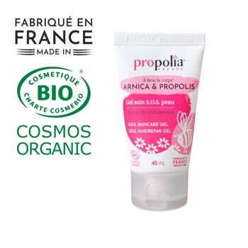 Gel soin SOS peau certifié COSMOS ORGANIC - Arnica & Propolis - 40 ml 3