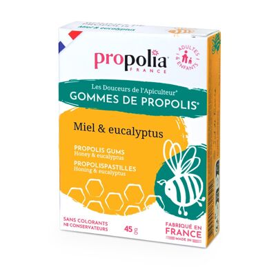 Chicles de Propolis® con Miel y Eucalipto - 45 g