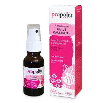 Huile calmante certifiée Bio - Propolis, Lavandin & Millepertuis - 20 ml 5