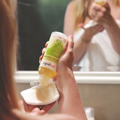 Lotion tonique certifié Bio - Miel, Aloe Vera & Hamamélis - 200 ml