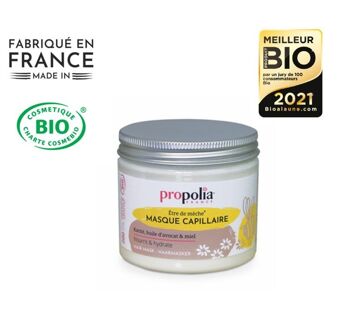 Masque capillaire certifié Bio - Miel, Karité & Avocat - 200ml 6