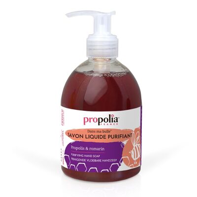 Purifying Liquid Hand Soap - Propolis, Olive Oil & Rosemary