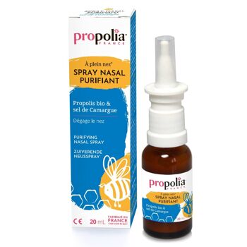 Spray nasal purifiant - Propolis,  Sel de Camargue, Thym & Eucalyptus  - 20 ml 6