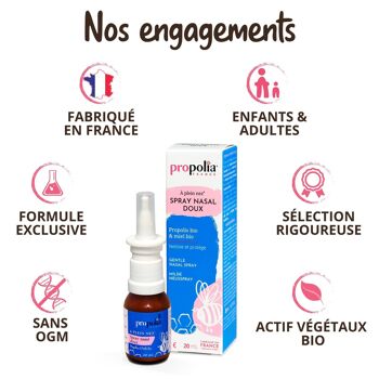 Spray nasal doux -  Propolis, Prêle & Potassium - 20 ml 7