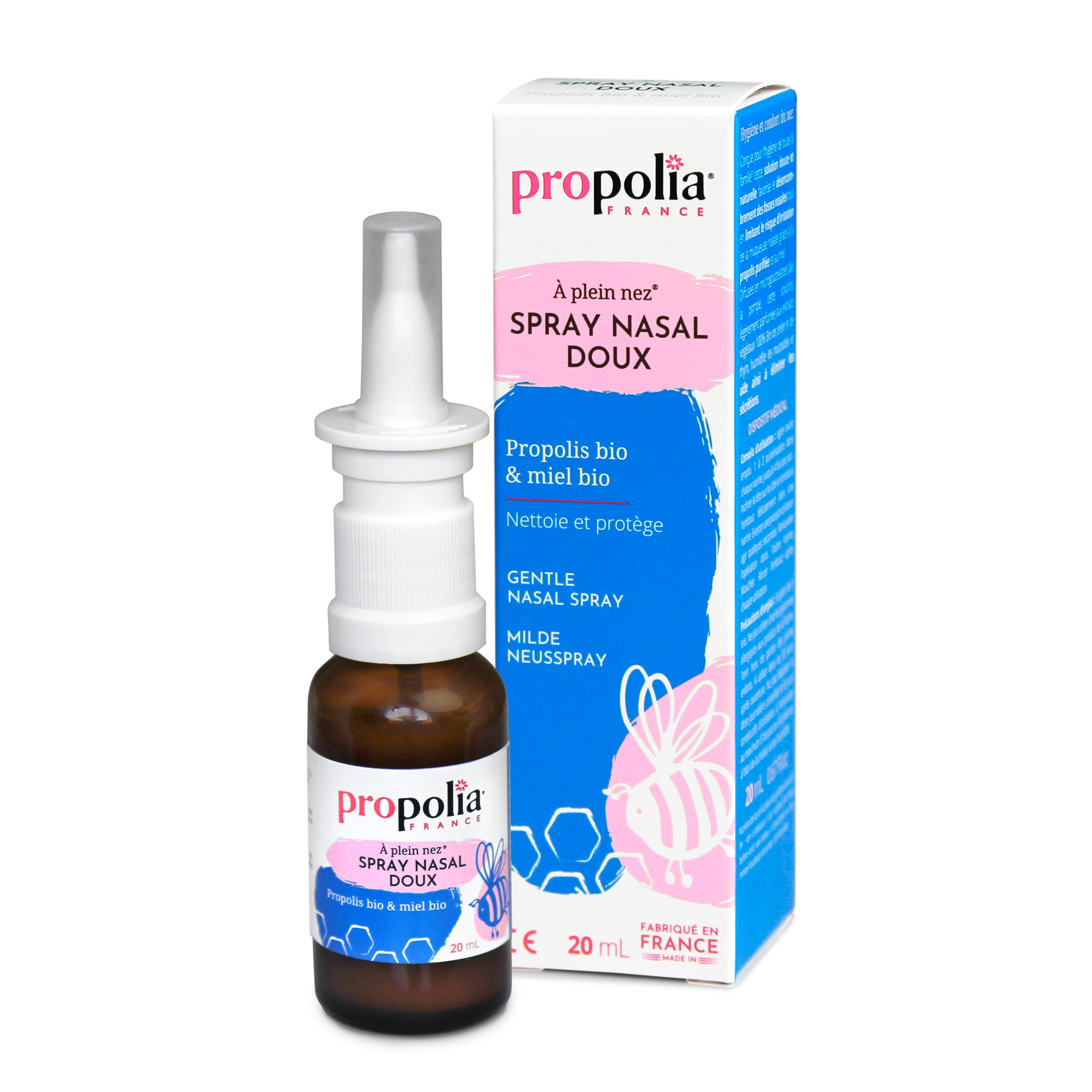 Mild nasal spray - Propolis, Horsetail & Potassium - 20 ml
