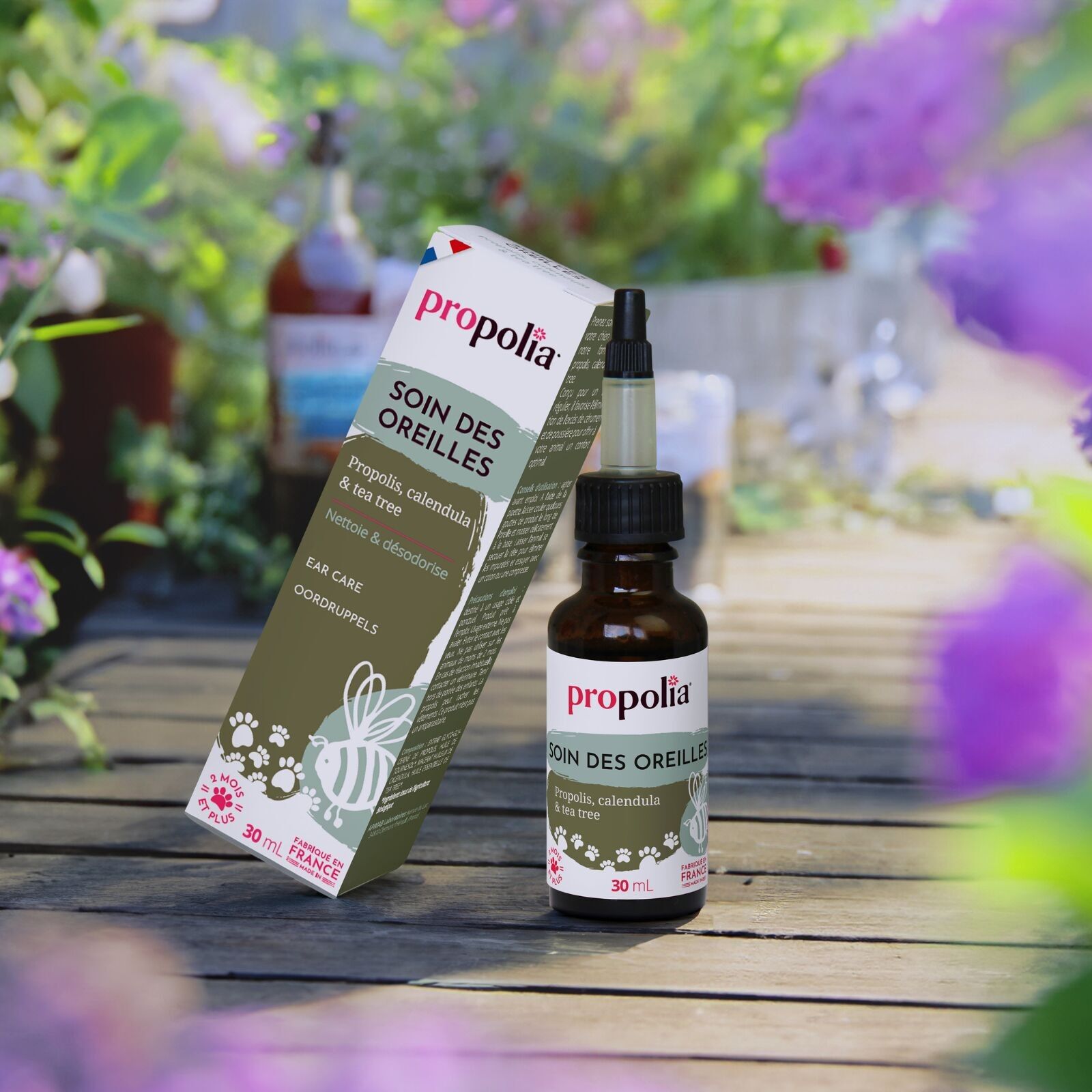 CURA DELL'ORECCHIO Animali - Propoli, Calendula e Tea Tree