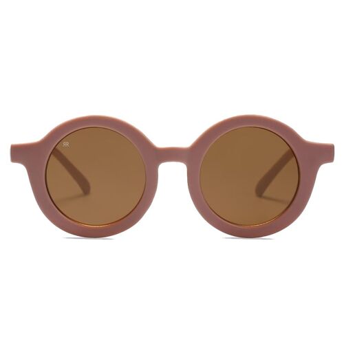 KIDS SUNGLASSES RED RAVEN HAPPY COFFEE