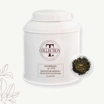 Grüner Tee – Orangenblüte – Neroli-Süße – 100-g-Box