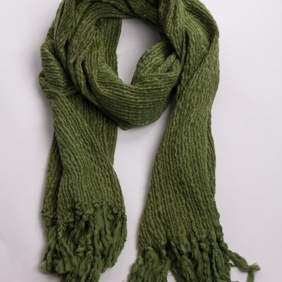 Green Wool Stole