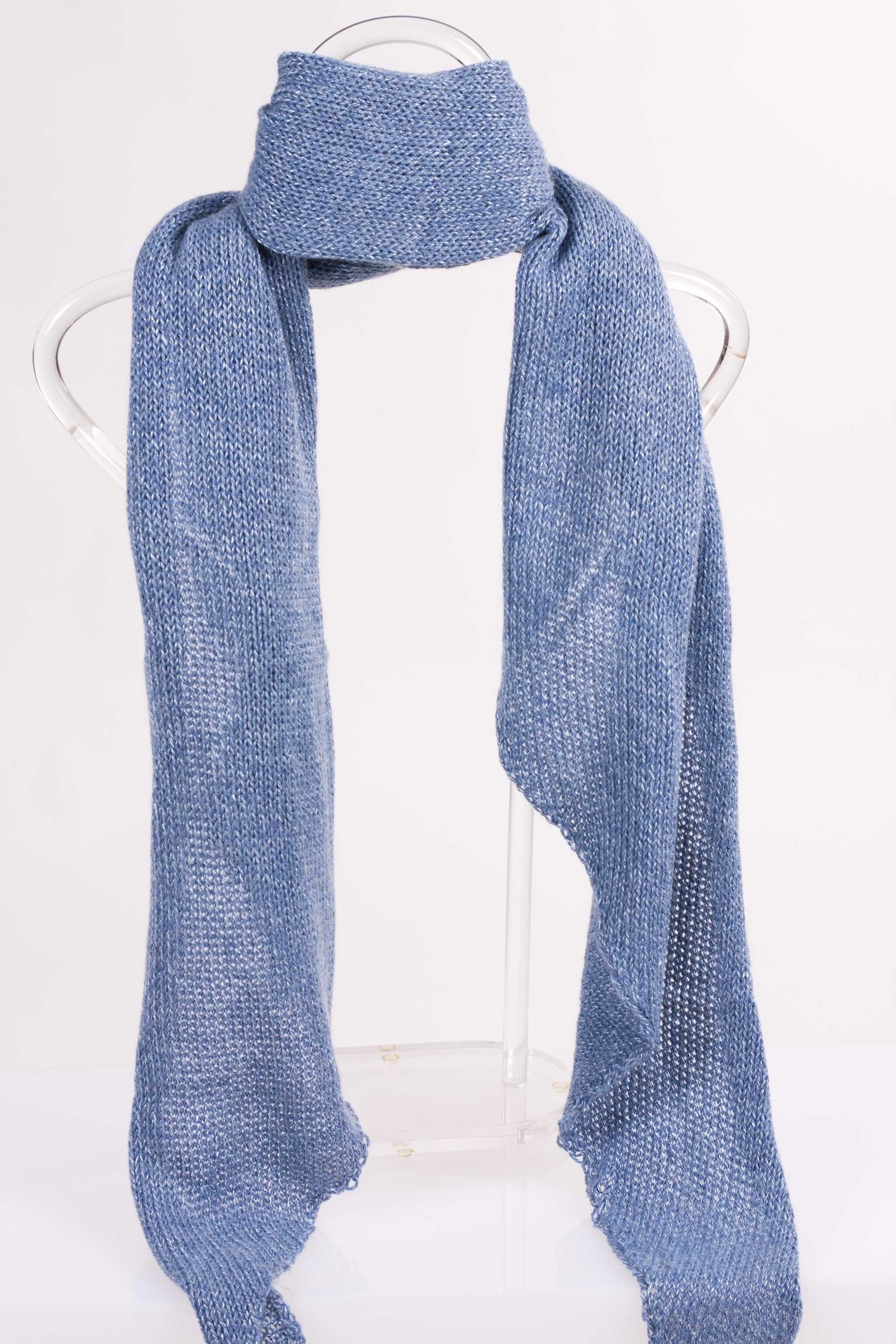 Venere Blauer Wollschal