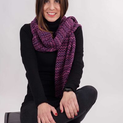 Ekinar Wool Scarf - PINK