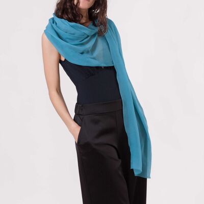 Natural Silk Chiffon Scarf