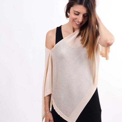 Poncho Abril - BEIGE