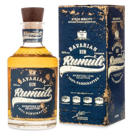 RUMULT Bavarian Rum Signature Cask Selection 43 % 700 mL