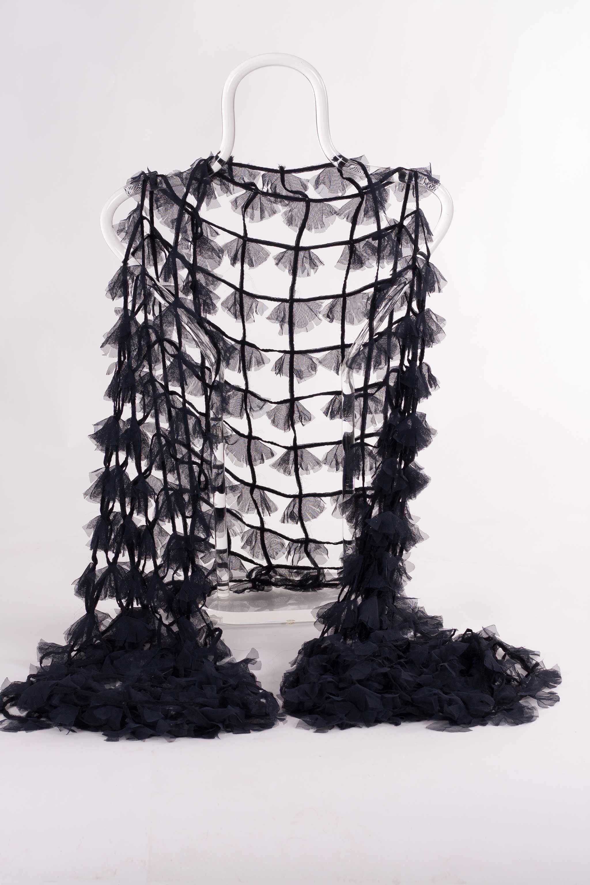 Fiesta Vent Blätter Schal - ANTHRAZIT