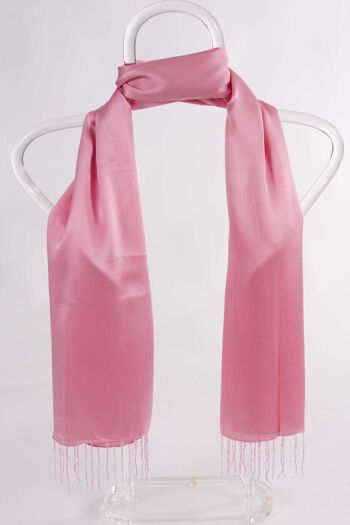 Etole Satin Crêpe de Soie - ROSE 1