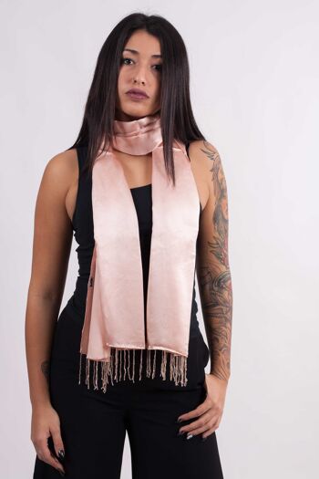 Etole Satin Crêpe de Soie - ROSE 2