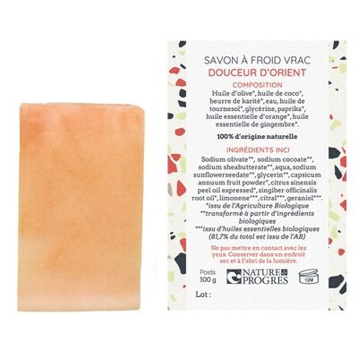 Cold soap - Douceur d'Orient bulk format
