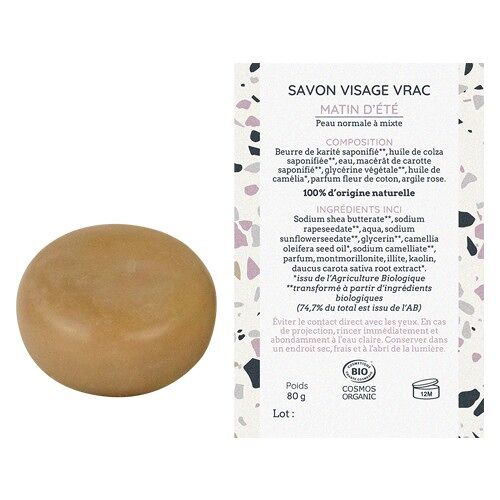 Savon visage - Matin d'Eté format vrac