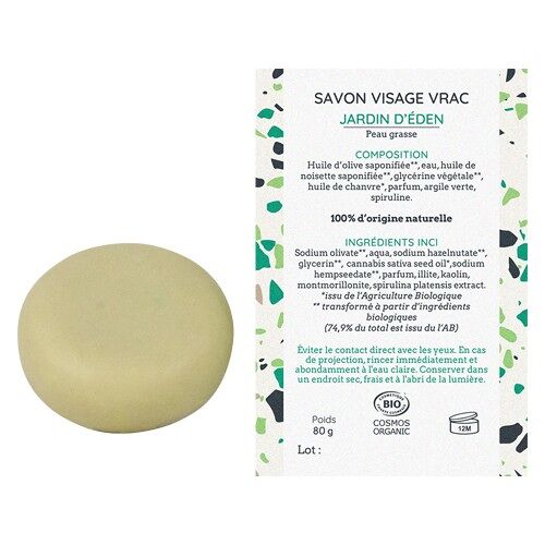 Savon visage - Jardin d'Eden format vrac