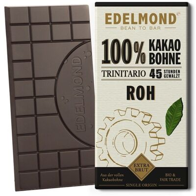 Cioccolato fondente 100% crudo / vegano, crudo, biologico