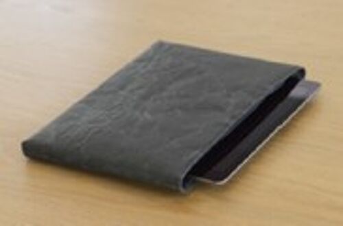 SIWA laptop tablet case M , BROWN/BEIGE