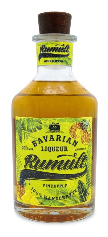 Liqueur de rhum bavarois RUMULT Ananas 32% 350 mL 1