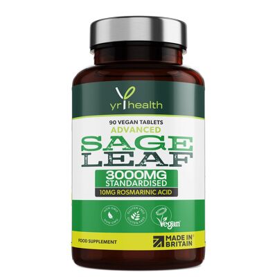 Extracto de salvia vegano 3000 mg