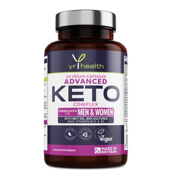 Complexe Keto avancé - Soutenir votre alimentation - 60 capsules végétaliennes 1