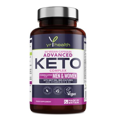 Advanced Keto Complex - Unterstützung Ihrer Ernährung - 60 vegane Kapseln